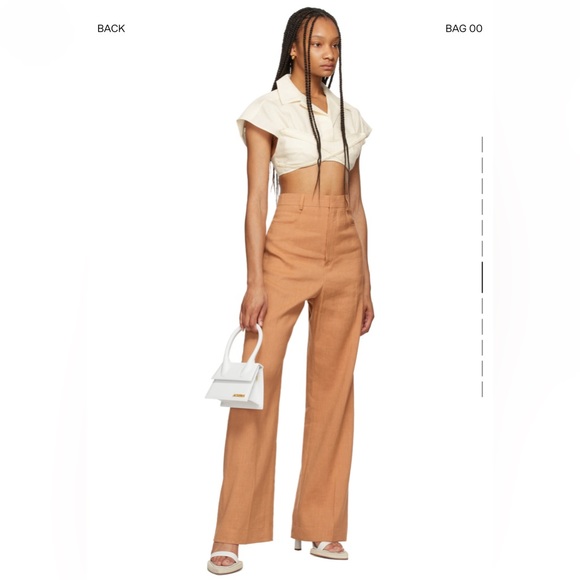 Jacquemus White ‘Le Chiquito Moyen’ Top Handle Bag - Picture 4 of 9